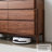Walnut Solid Wood Accent Cabinet