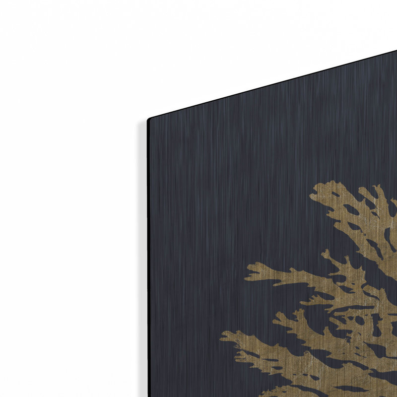 Luxe Wall Art «Pacific Sea Mosses 1 Indigo» par Wild Apple Portfolio, 24 po x 36 po, H 36 po x l 24 po