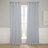 Oneridge Room Darkening Faux Linen Single Curtain Panel-806733083-907742788