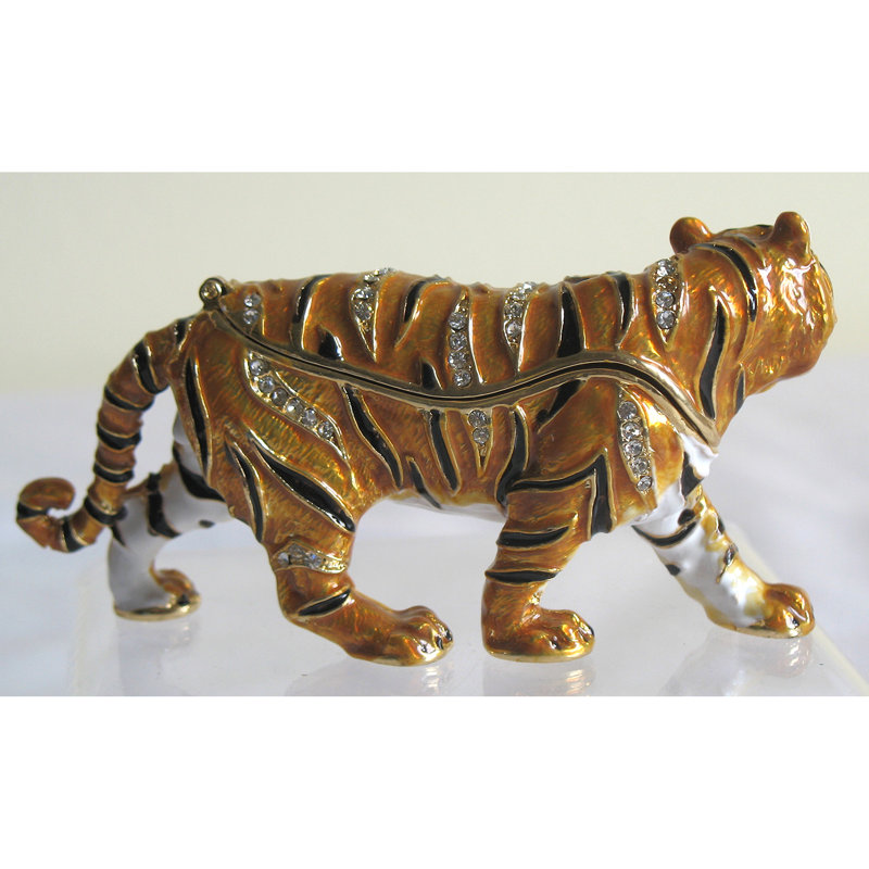 Boîte à bijoux tiger
