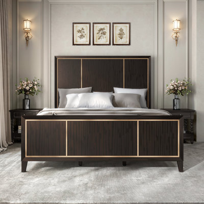 Diane Modern Wood Bed