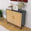 Armoire d'appoint 36 po en MDF à 2 portes avec tablette réglable