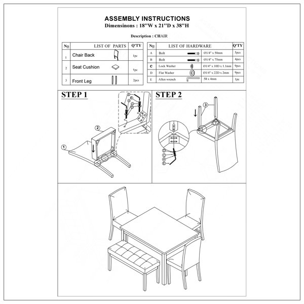 Dimensions du produit