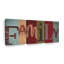 «Family Typographie I», reproduction sur toile-92760577