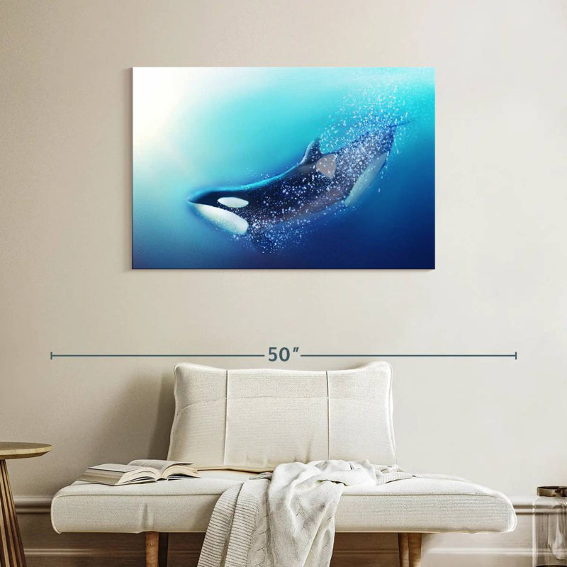 Brampt Underwater Orca, 26" H x 39" W