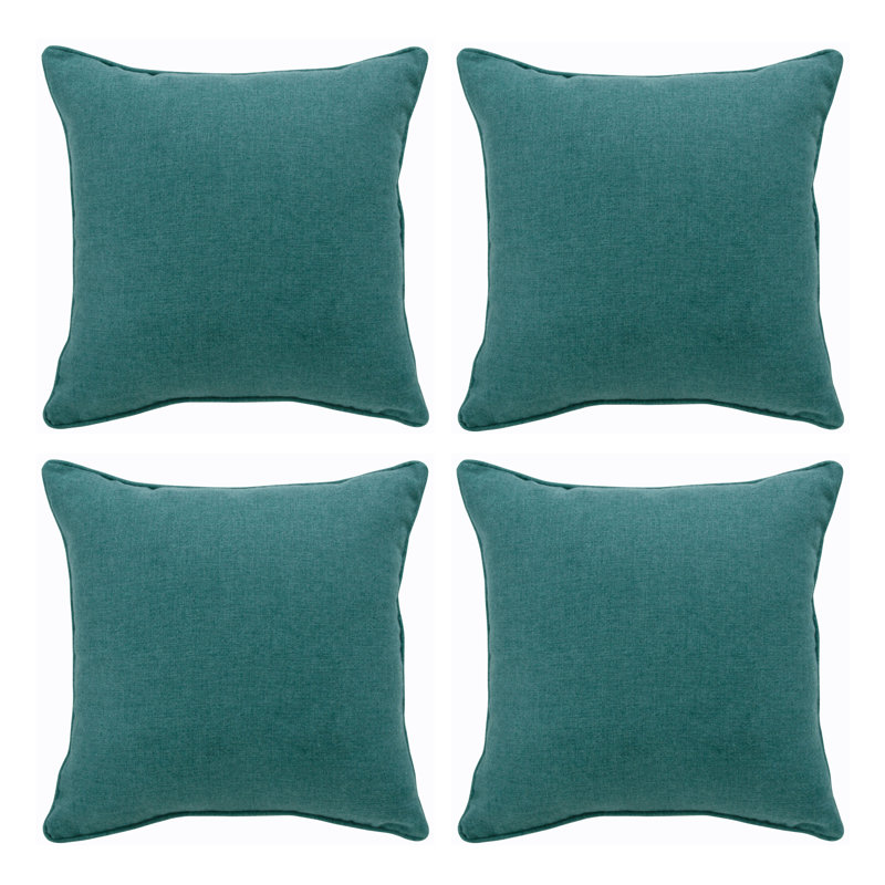 Efren Square Cushion, Green