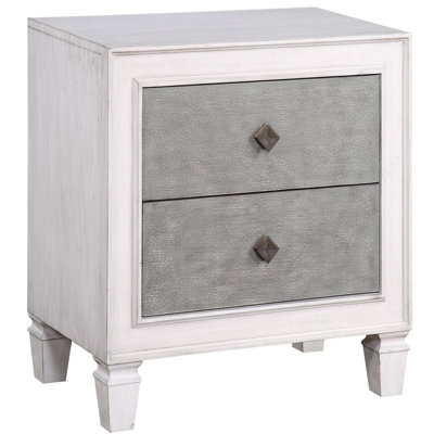 Table de chevet 2 tiroirs