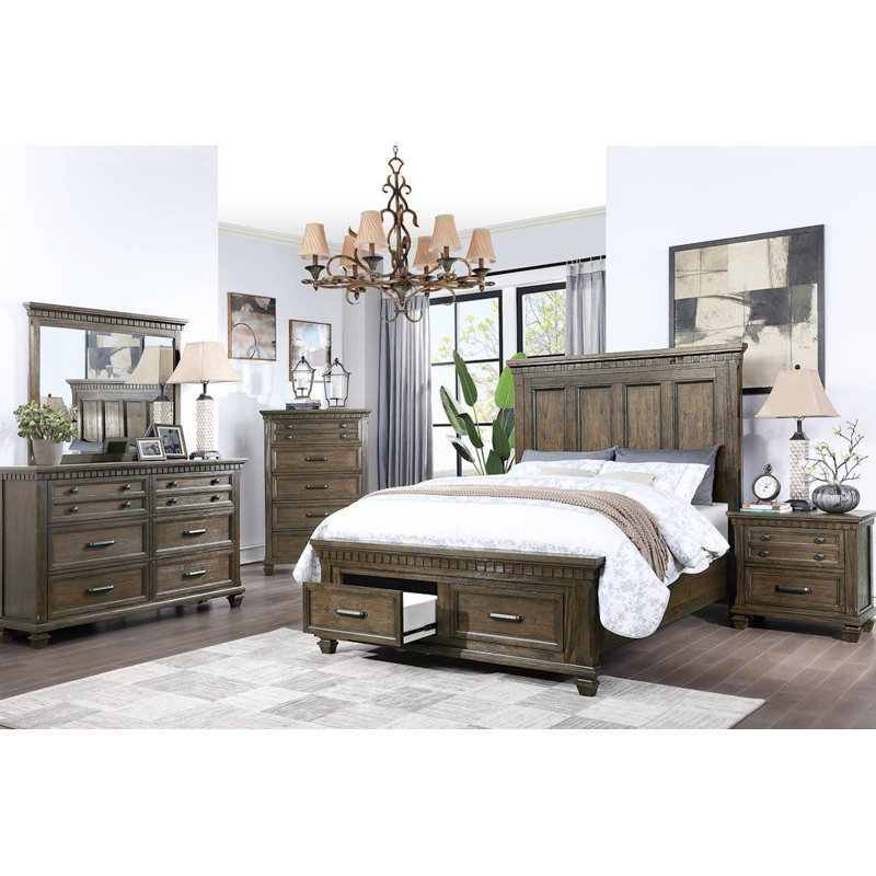 Rusmira Platform Storage Bed, Queen