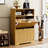 Shoe Cabinet Storage For Entryway Hidden Shoes Storage Cabinet With 2 Flip Drawers-1253985209