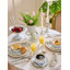Sky Check Dinner Plate
