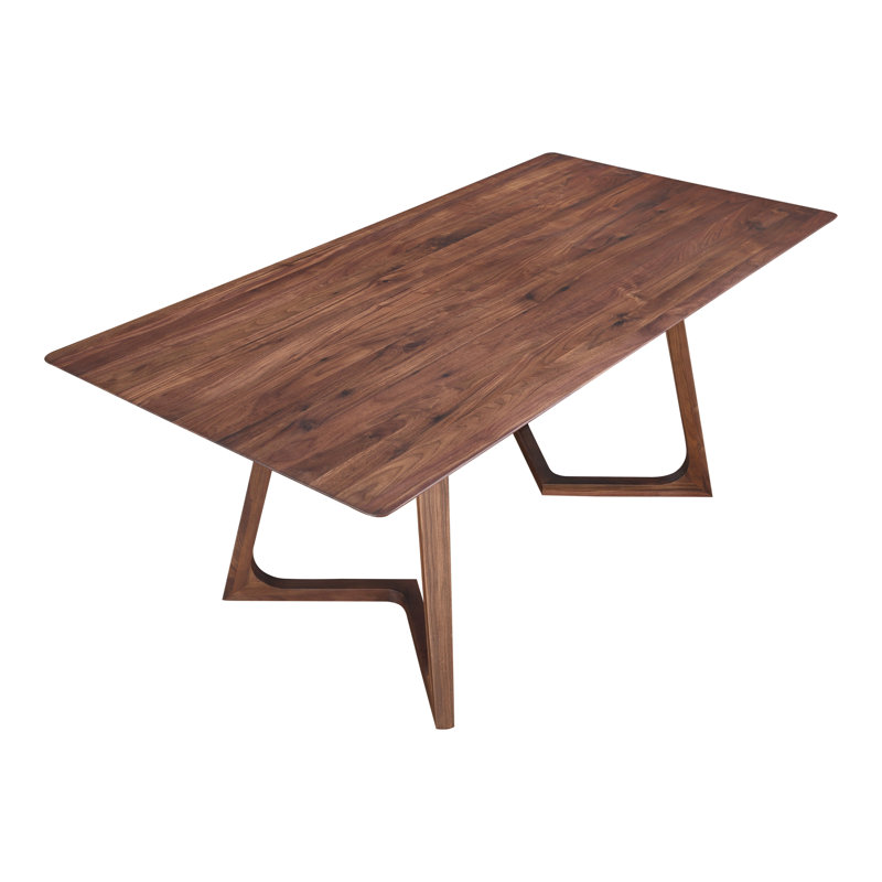 Fischer Walnut Wood Dining Table