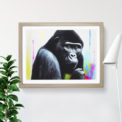 Gorilla Vol.2 1 Piece Single Picture Frame Wall Art