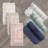 Laura Ashley Crochet Machine Washable Cotton Bath Rug-739867353-739831092