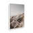 Opaque White Floater Framed