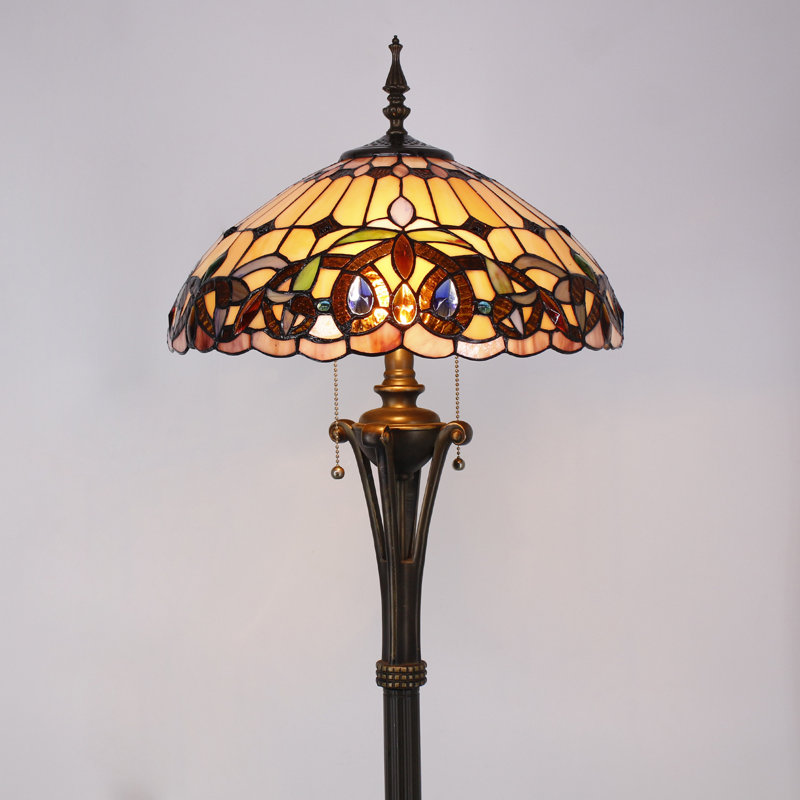 Lampe sur pied Tiffany Serenity Victorian