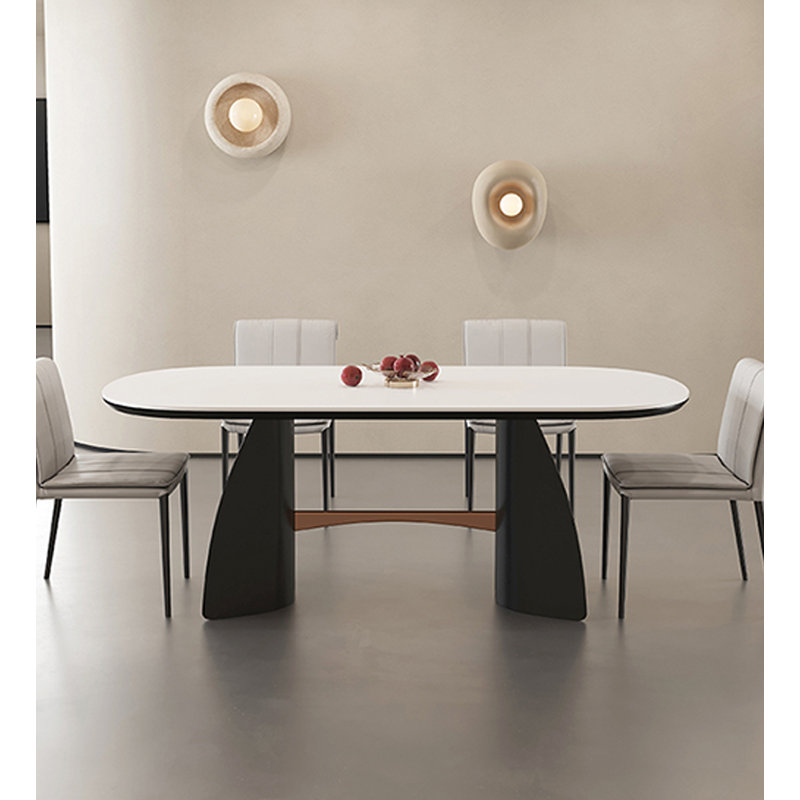 Table de salle à manger Tiari, H 29,52 po x L 78,74 po x l 35,43 po
