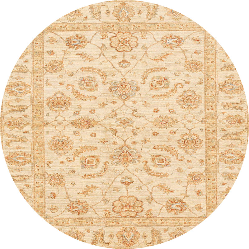 Tapis abstrait moderne 3429, Rond 4 pi