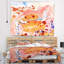 Rose tapisserie fusion abstraite-28482491