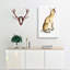 Allied Cat - Wrapped Canvas Painting-55368850