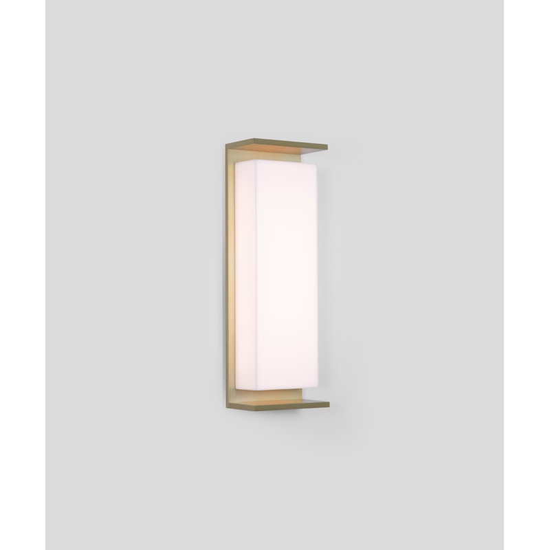 Ora 1 - Light LED Flush Mounted Sconce, 2700K, Brushed Brass