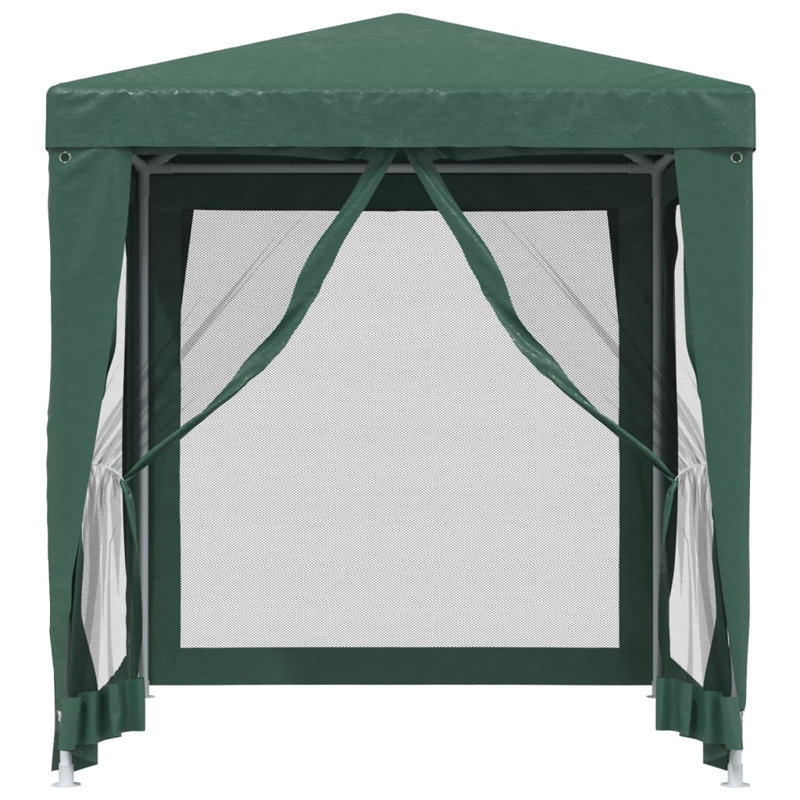 Allieana 2m x 2m Iron Party Tent, Green, Green