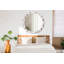 Huldar Glass Flat Wall Mirror