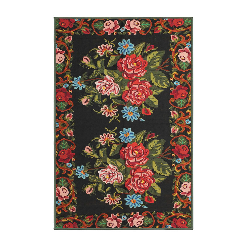 Damase Oriental Indoor Rug, Rectangle 2' x 3'
