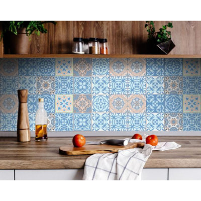 Mosaic Peel And Stick Removable Tiles