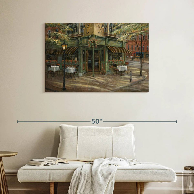 Lilie Mandi's Cafe, 26" H x 39" W