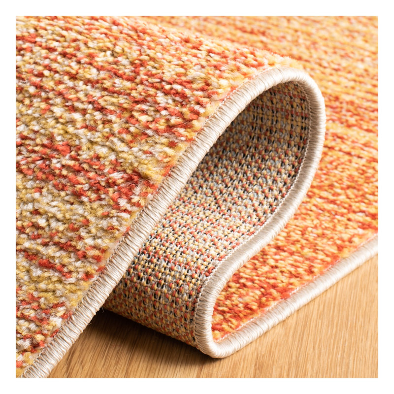 Merethe Performance Abstract Rug, Square 6'