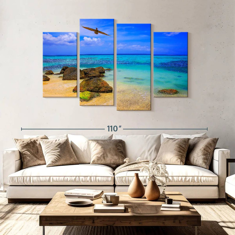Gillard Montego Bay Pelican Flight, 54" H x 84" W