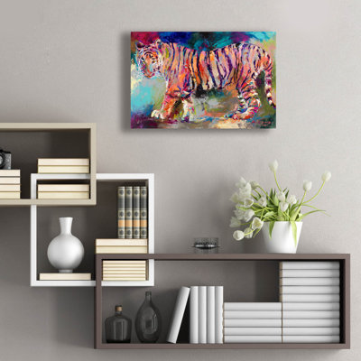 «Bengal Tiger» par Richard Wallich sur plastique / acrylique