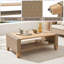 Table basse d'extérieur en bois d'acacia Shasta