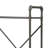 Four Tier Metal Bookshelf With Wooden Shelves, Oak Brown & Gray-123136775-123136774