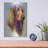 " Irish Setter " by Barbara Keith-1165501888