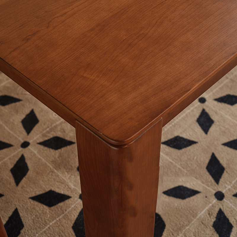 Table de salle à manger simple et rétro, H 29,92 po x L 70,86 po x l 33,46 po