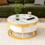 Table basse gigogne moderne avec tiroirs Modern