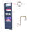 Marget 10 Pocket (13.8" wide) Organization Pocket Chart, Wall Hanging File Organizer Folder Office, Home