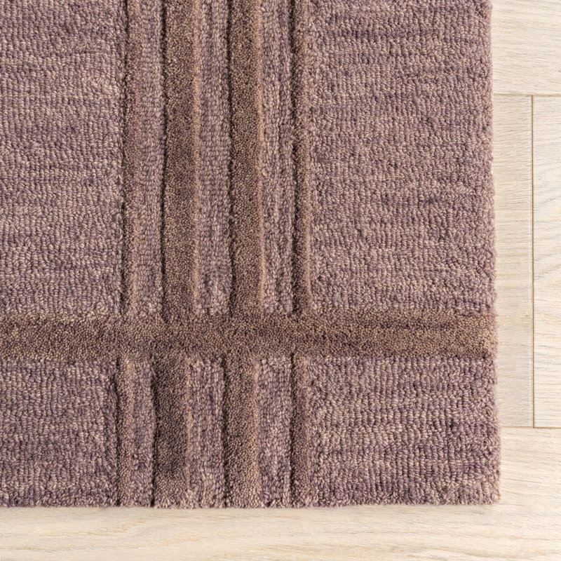 Mallory Plaid Wool Area Rug, Rectangle 8'6" x 11'6"