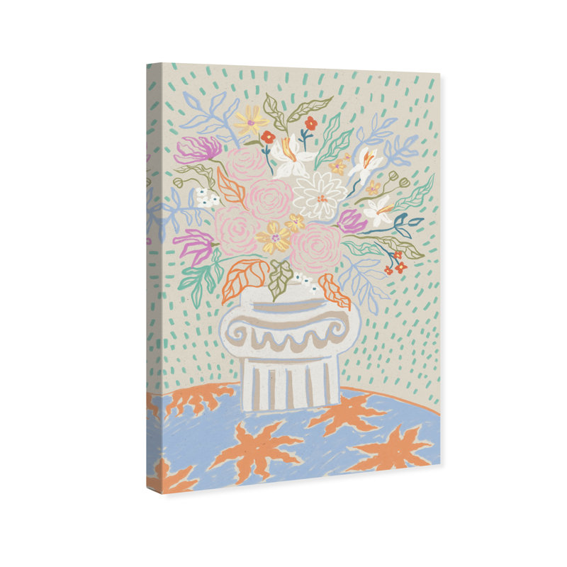 Summer Arrangement Print by Oliver Gal, 15"H x 10"W, Gallery Wrapped