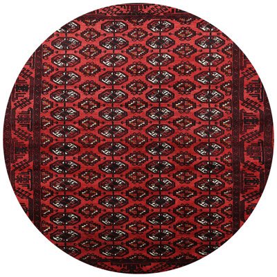 Tapis de style oriental rouge