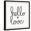 «Bowens Hello Love», reproduction encadrée-1133341101