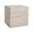 Outdoor Travertine Lightweight Concrete Side Table