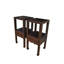 1 - Drawer Solid Wood Nightstand