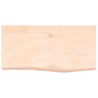 Agena 60cm Solid Wood Bathroom Vanity Top