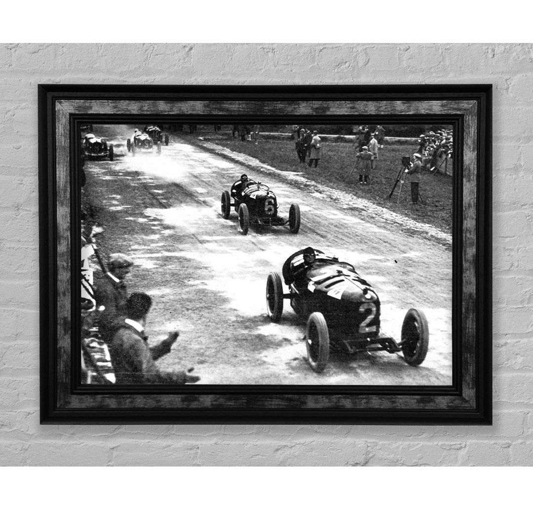 Vintage Formula One Crowd - Druck