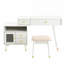 Coiffeuse 3 en 1 avec tabouret-118327138