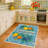 Aegean Blue Santorini Tile Rug