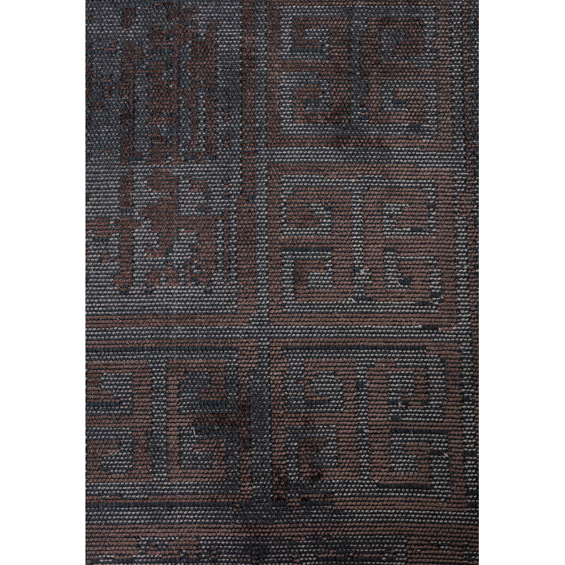Bordure contemporaine en labyrinthe, Rectangle 7 pi 10 po x 9 pi 10 po