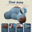 Blue Bolster Cushion